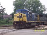 CSX 7876 Crosses the Street